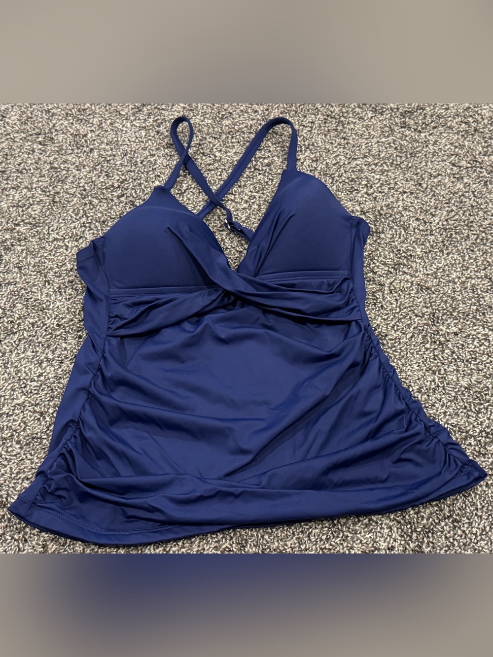 Apt. 9 Navy Blue Tankini Top